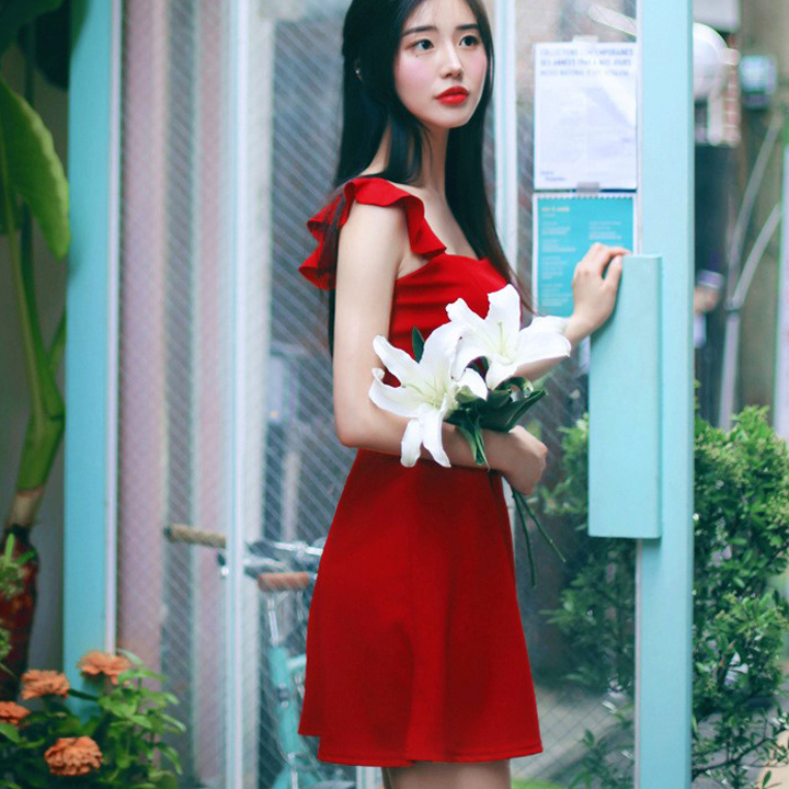Đầm Dự Tiệc Phong Cách Hàn - New Thoi Trang