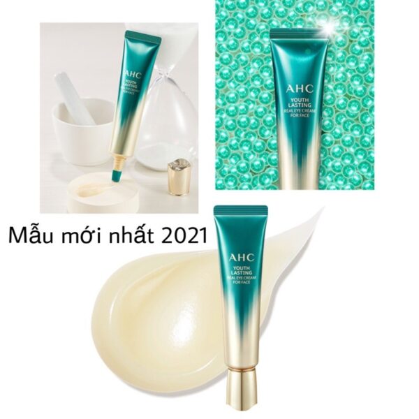 [Mẫu Mới 2021] Kem Mắt AHC Xanh Lá Youth Lasting 30ml