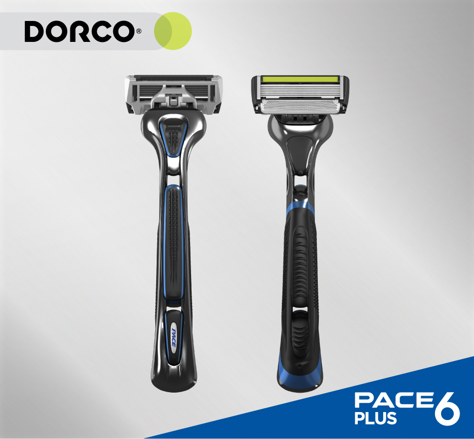 Dao cạo râu 6 lưỡi DORCO PACE 6 Plus (6 lưỡi + đầu cắt tóc mai)