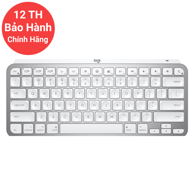 Bàn Phím Không Dây MX Keys Mini White Edition