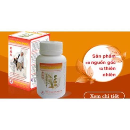 Viên Uống Hoàng Thống Phong - Lọ 60v