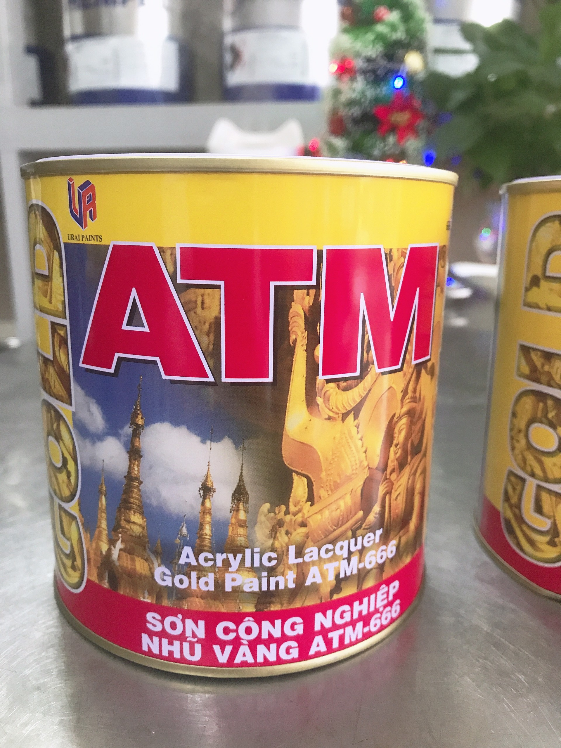 Sơn nhũ vàng ATM 666