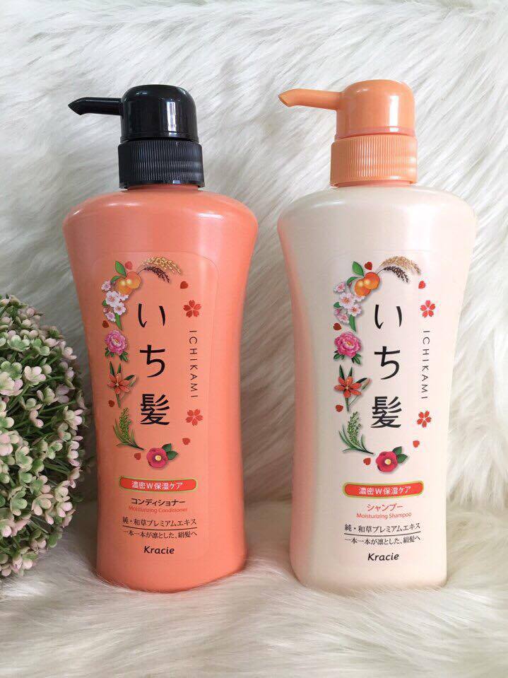 Cặp Dầu Gội Mọc Tóc Ichikami Nhật Bản