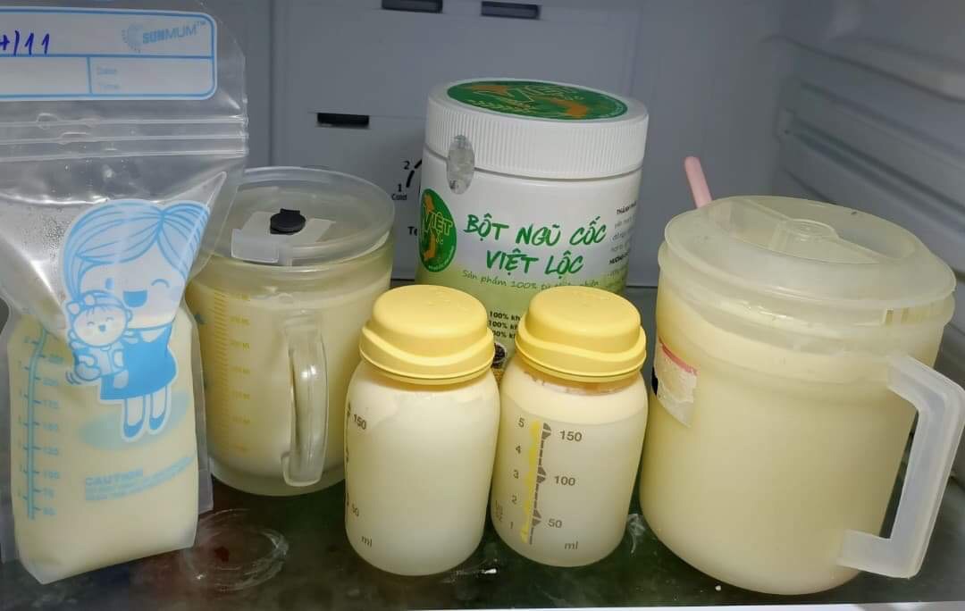 Com bo kíck sữa cho mẹ (1 ngũ cốc , 1 cốm )