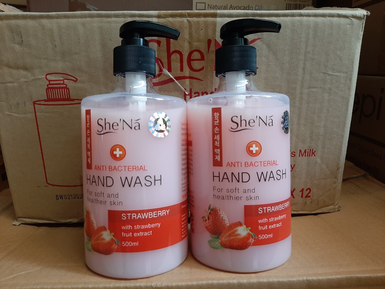 [HCM](KTT) Nước rửa tay SHENA chai 500ml ( Malaysia)