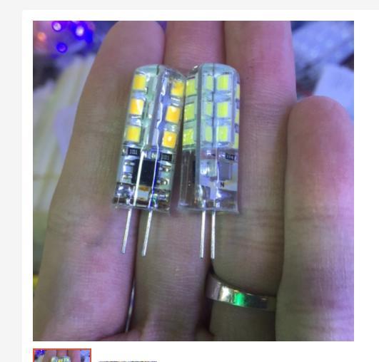2 Bóng đèn led chân ghim G4 220V