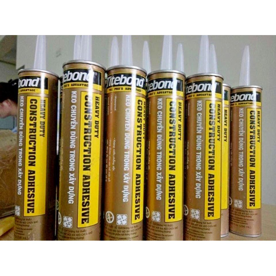 [HCM][KEO DÁN NGÀNH XÂY DỰNG] TITEBOND HEAVY DUTY CONSTRUCTION ADHESIVE 296ML