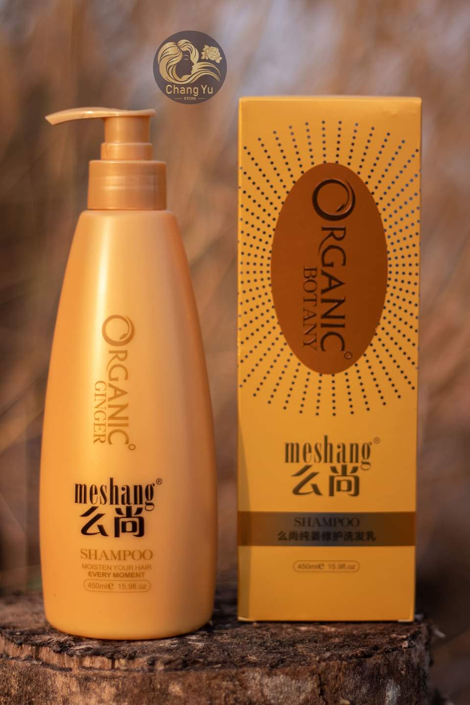 Dầu gội gừng hữu cơ Meshang