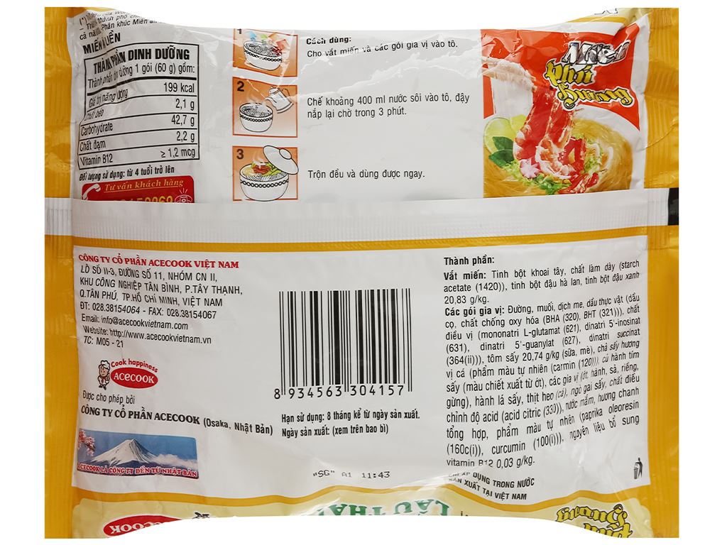 Thai shrimp hotpot 60g-bat Muoi package