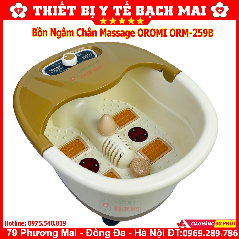 Bồn Ngâm Chân Massage OROMI ORM-259B