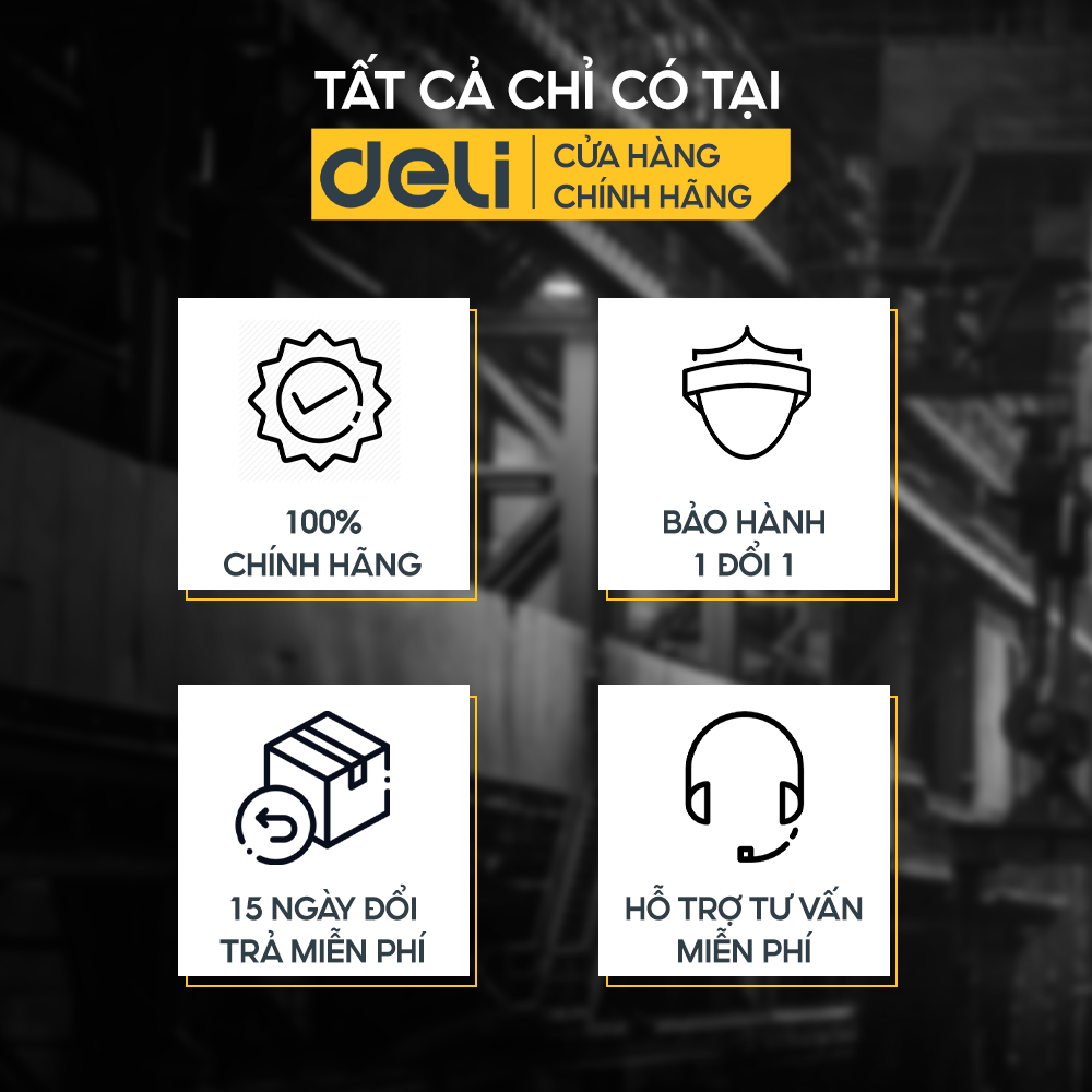 Tua vít DL6330751 hiệu Deli