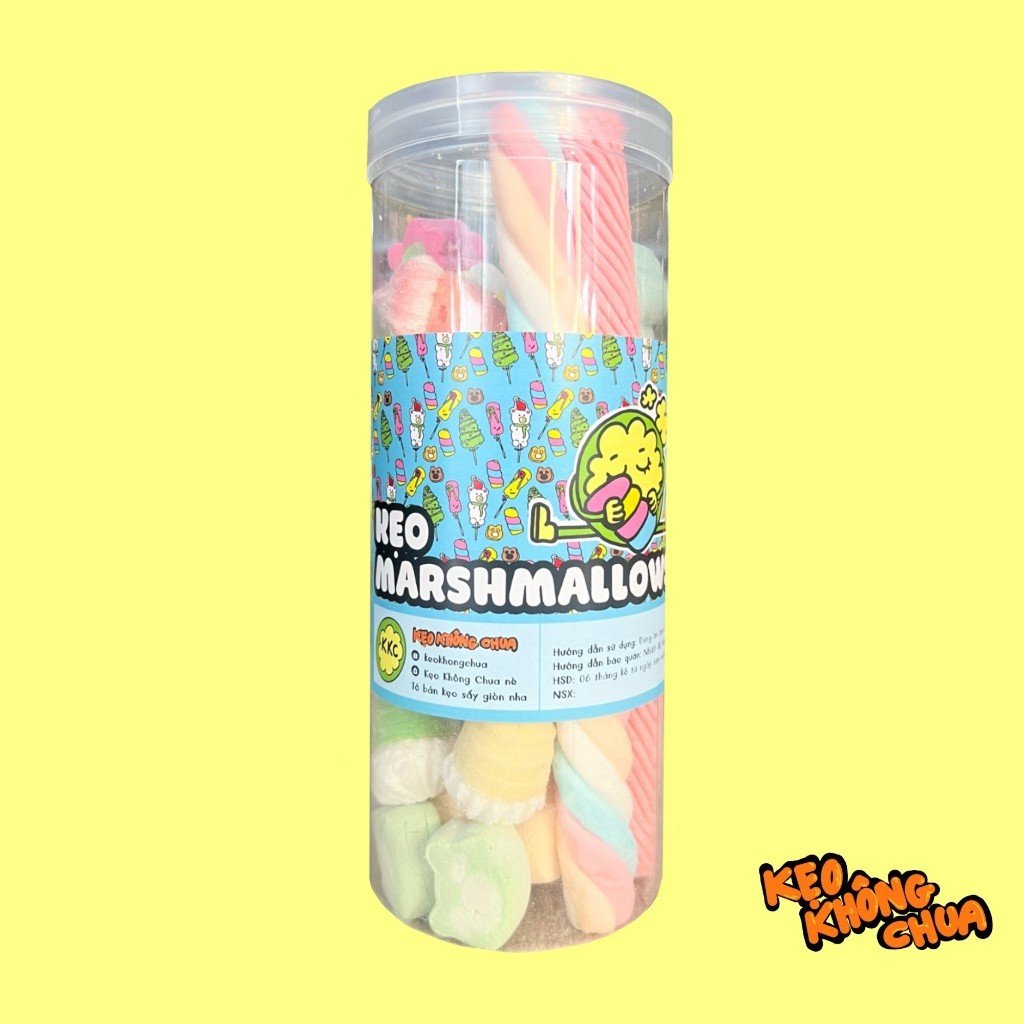Kẹo MIX MARS sấy giòn - KẸO KHÔNG CHUA ăn vặt siêu ngon KKC