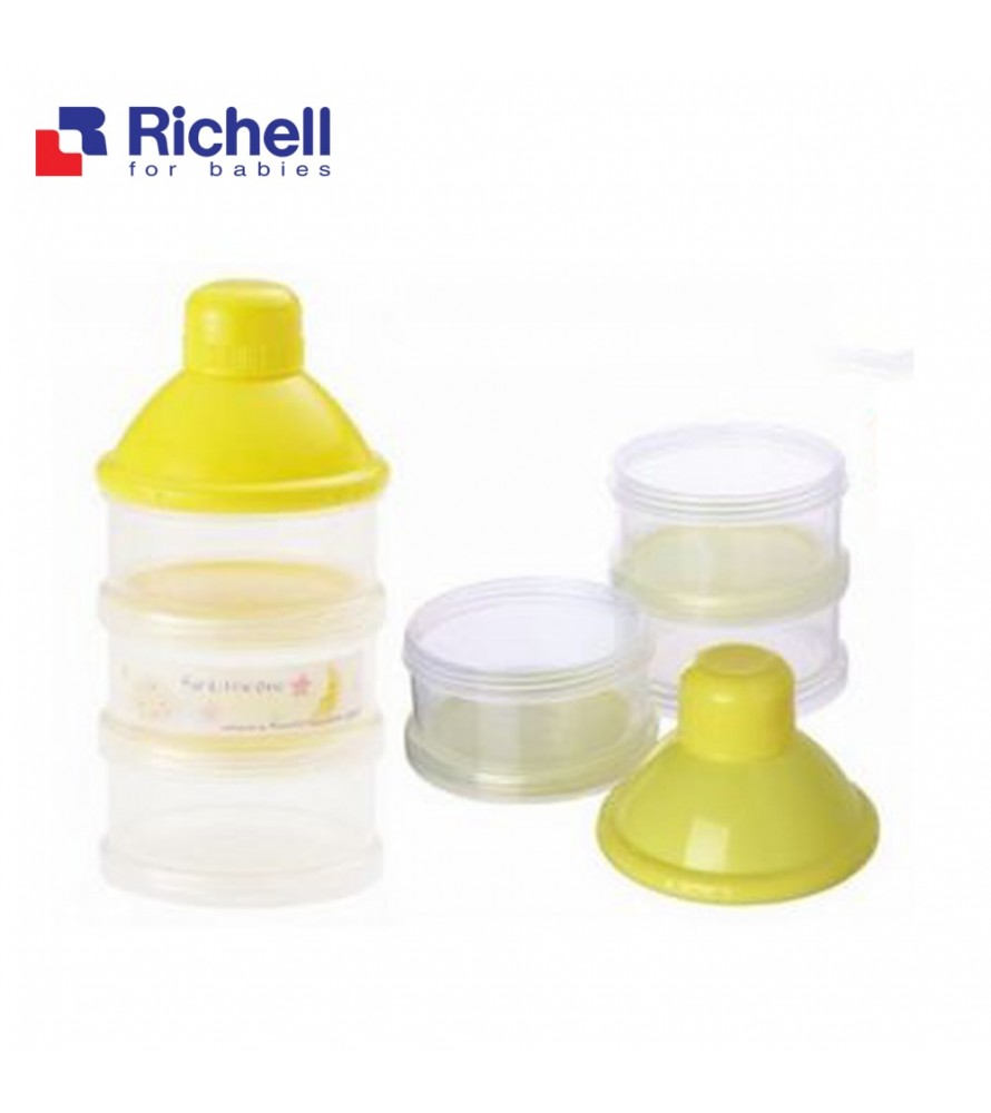 Hộp chia sữa 3 tầng Richell