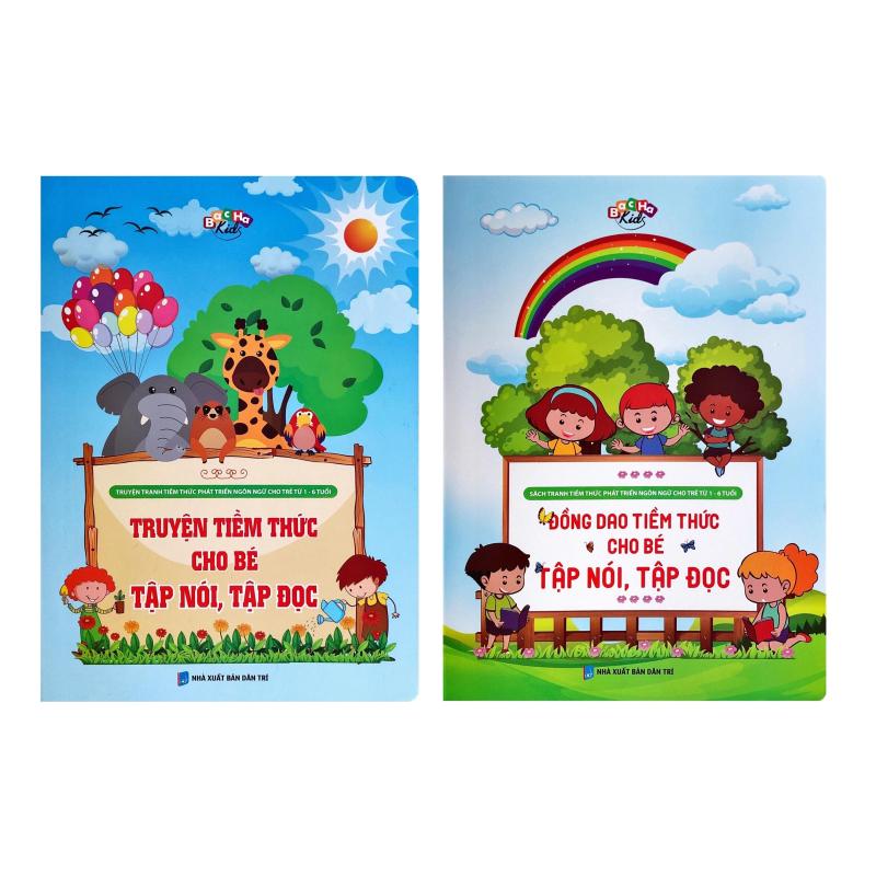 Sách - Combo 2 cuốn: Truyện Tiềm Thức + Đồng Dao Tiềm Thức Cho Bé Tập Nói Tập Đọc (1-6 tuổi)