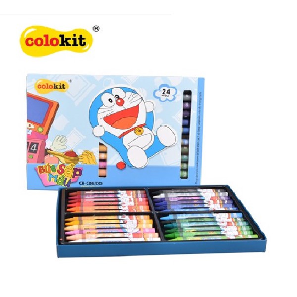 Sáp màu Colokit Doraemon CR-C05/DO