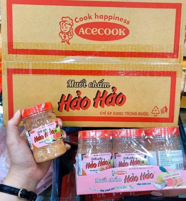 Muối chấm Hảo Hảo Tôm Chua Cay 120gr