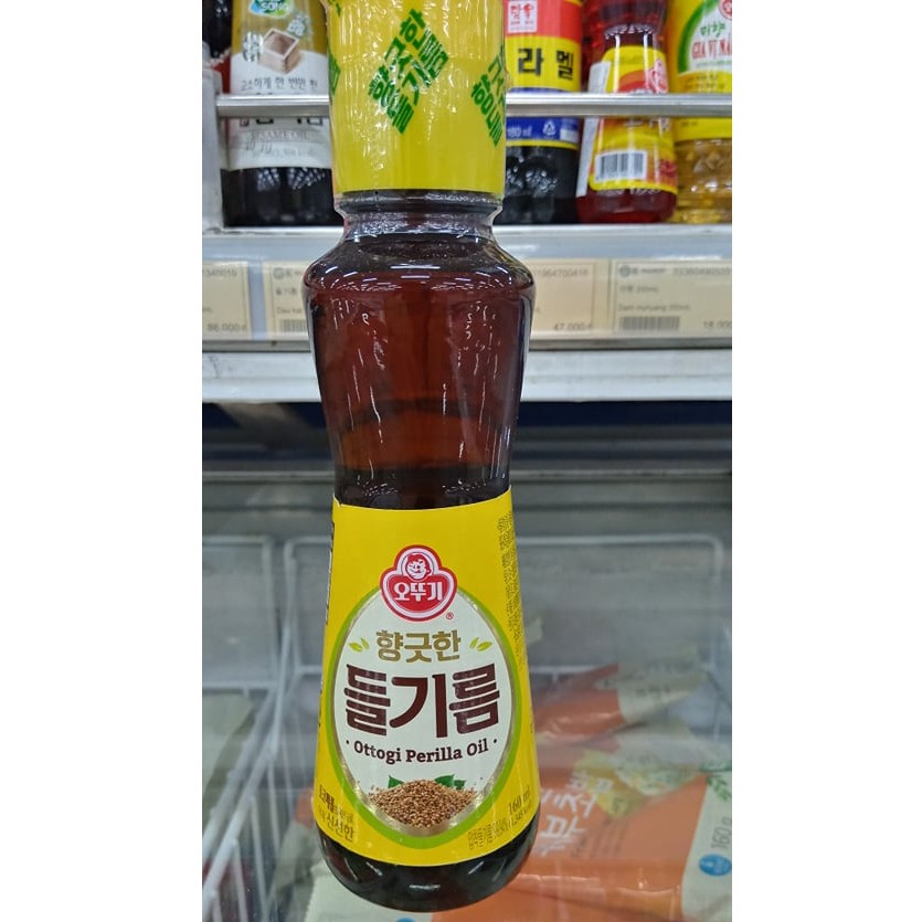 Dầu Hạt Cây Lá Vừng Ottogi Hàn Quốc 160Ml.