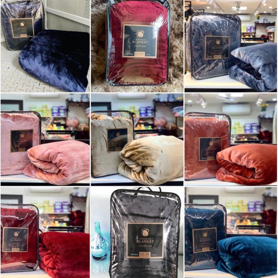 [Type 1 - Weighs 2.2 kg] High Quality Rabbit Fur Blanket