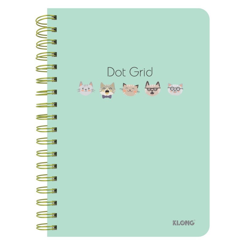 Sổ lò xo ruột chấm 200tr Dot grid B5-962