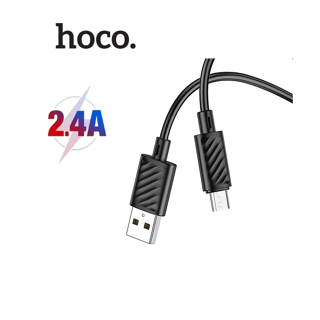 Cáp sạc 2.4A Hoco X88 Micro thiết kế chống gãy gập cho Android dài 1M