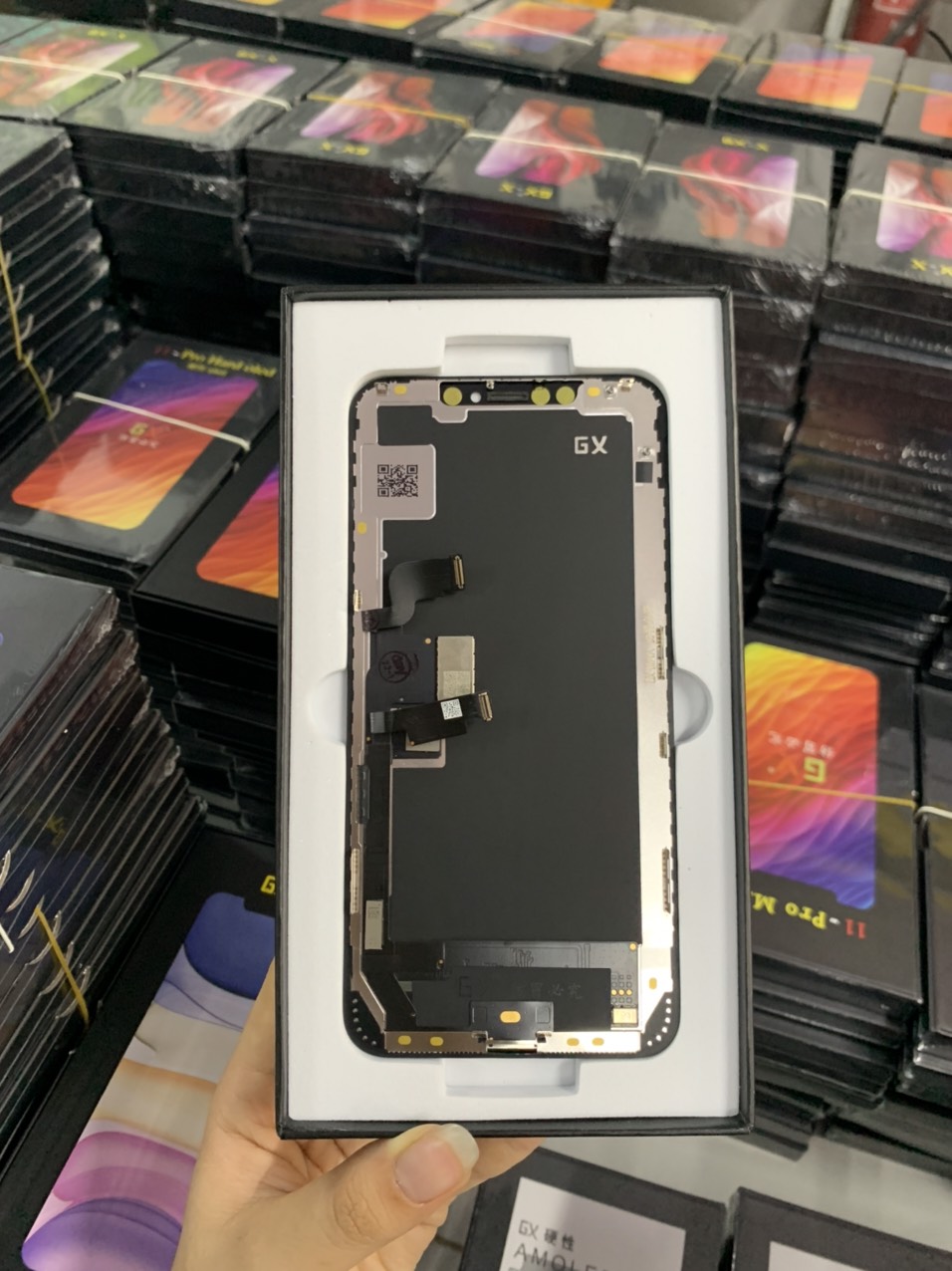 Màn hình tương thích ip XS MAX-GX (bảo hành cảm ứng 6 tháng)