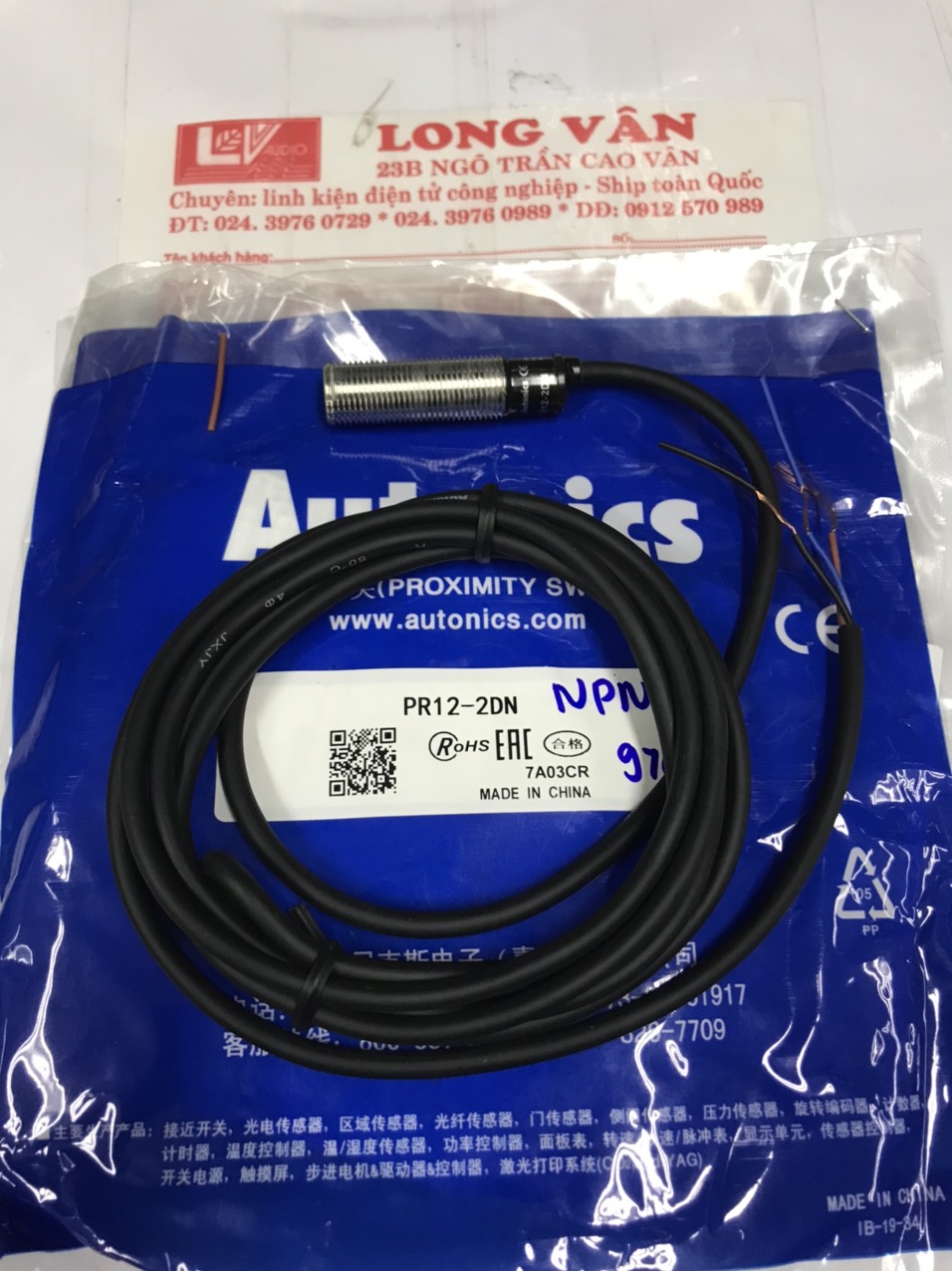 Cảm biến tiệm cận Autonics PR12-2DP/ PR12-2DN