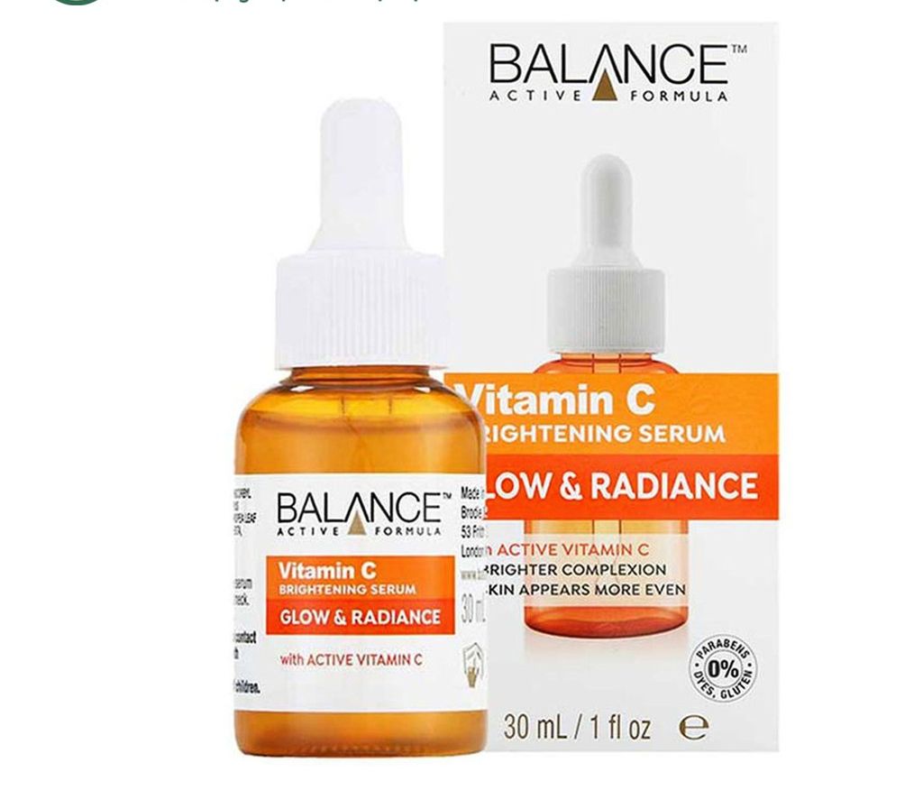 Serum Dưỡng Sáng Da Mờ Thâm Balance Active Formula Vitamin C Brightening Serum Glow & Radiance 30ml