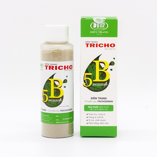 CHẾ PHẨM SINH HỌC TRICHODERMA BACILLUS TRICHO-5B 50GR ChacNguyenshop
