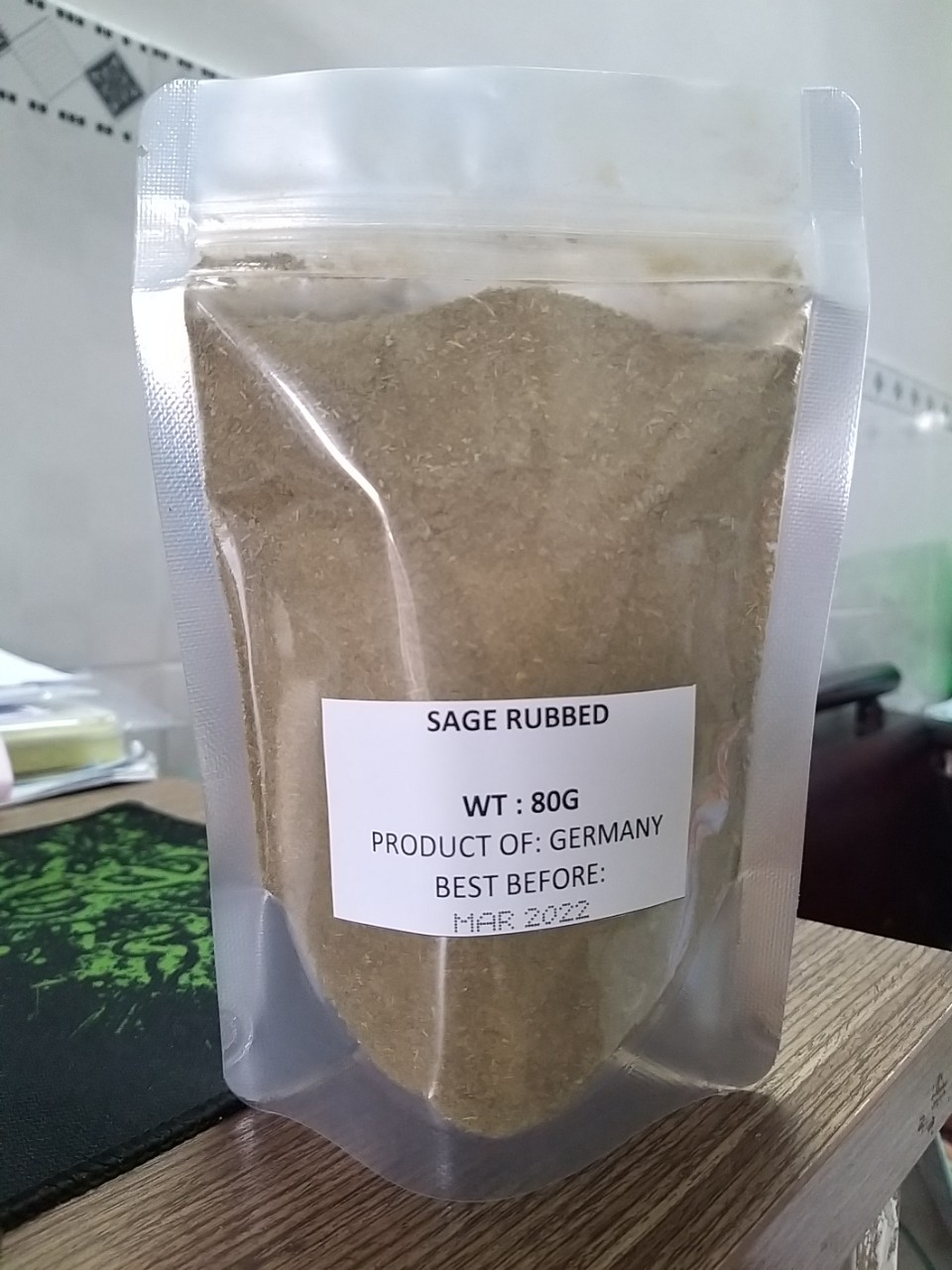 Bột lá xô thơm khô - Sage Powder 80g