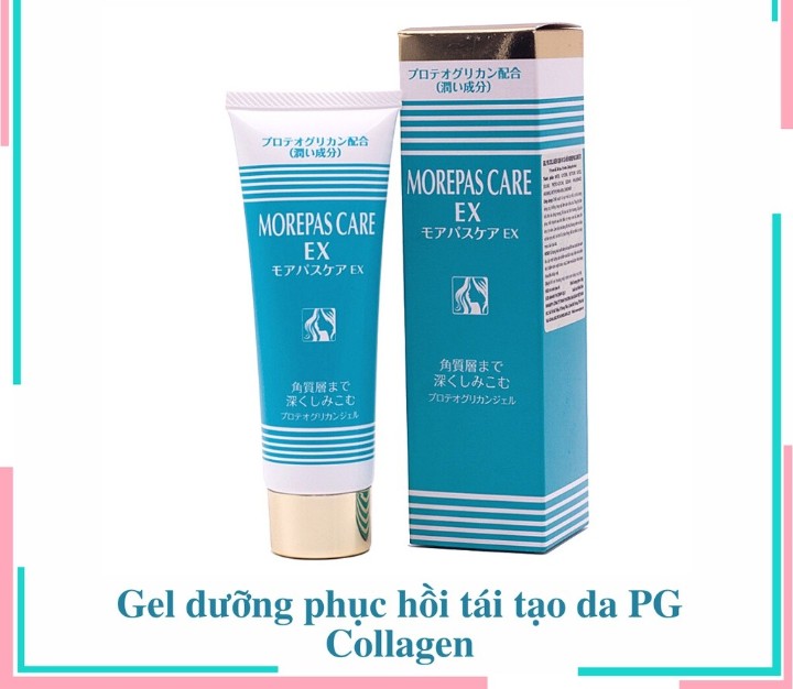 Gel dưỡng phục hồi tái tạo da pg collagen 80g nhật bản