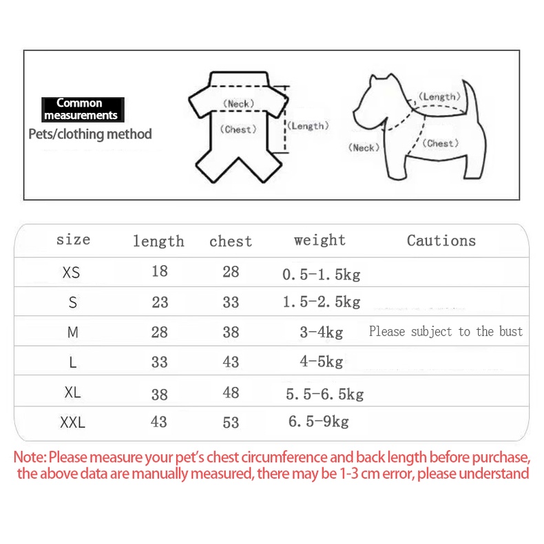 Áo Thun MềM MạI Cho Thú Cưng - Size XS-2XL