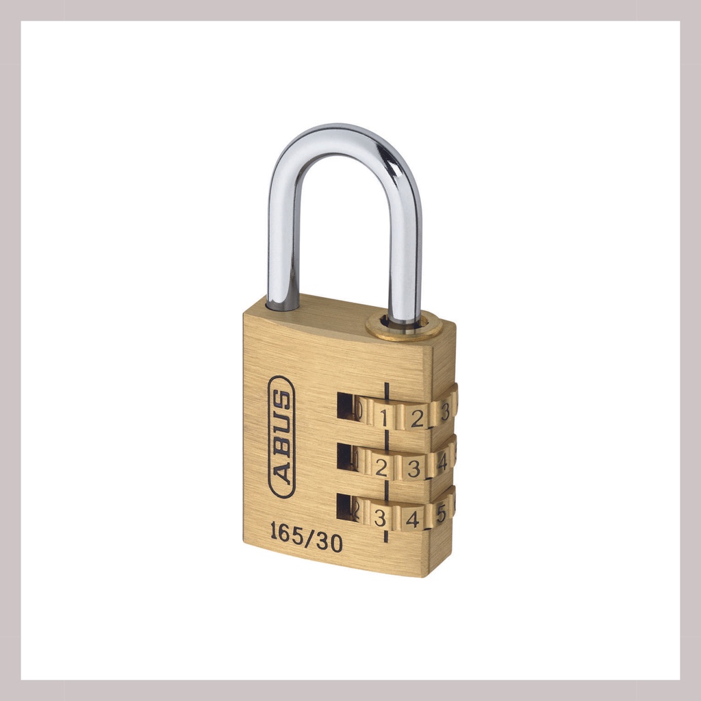 Khoá số đồng cao cấp ABUS 165/30 3 số thân 30mm