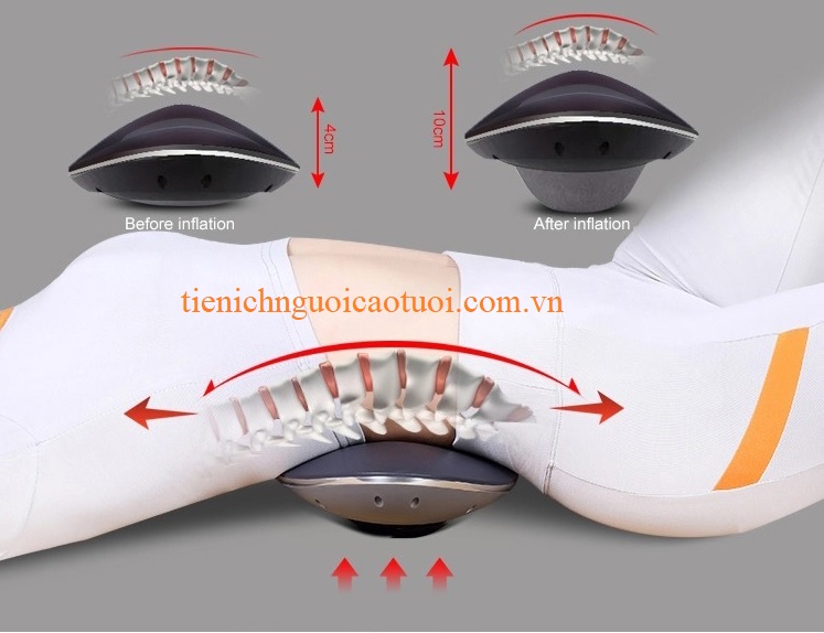 MÁY MÁT XA TRỊ LIỆU ĐAU LƯNG-THƯƠNG HIỆU ALPHAY