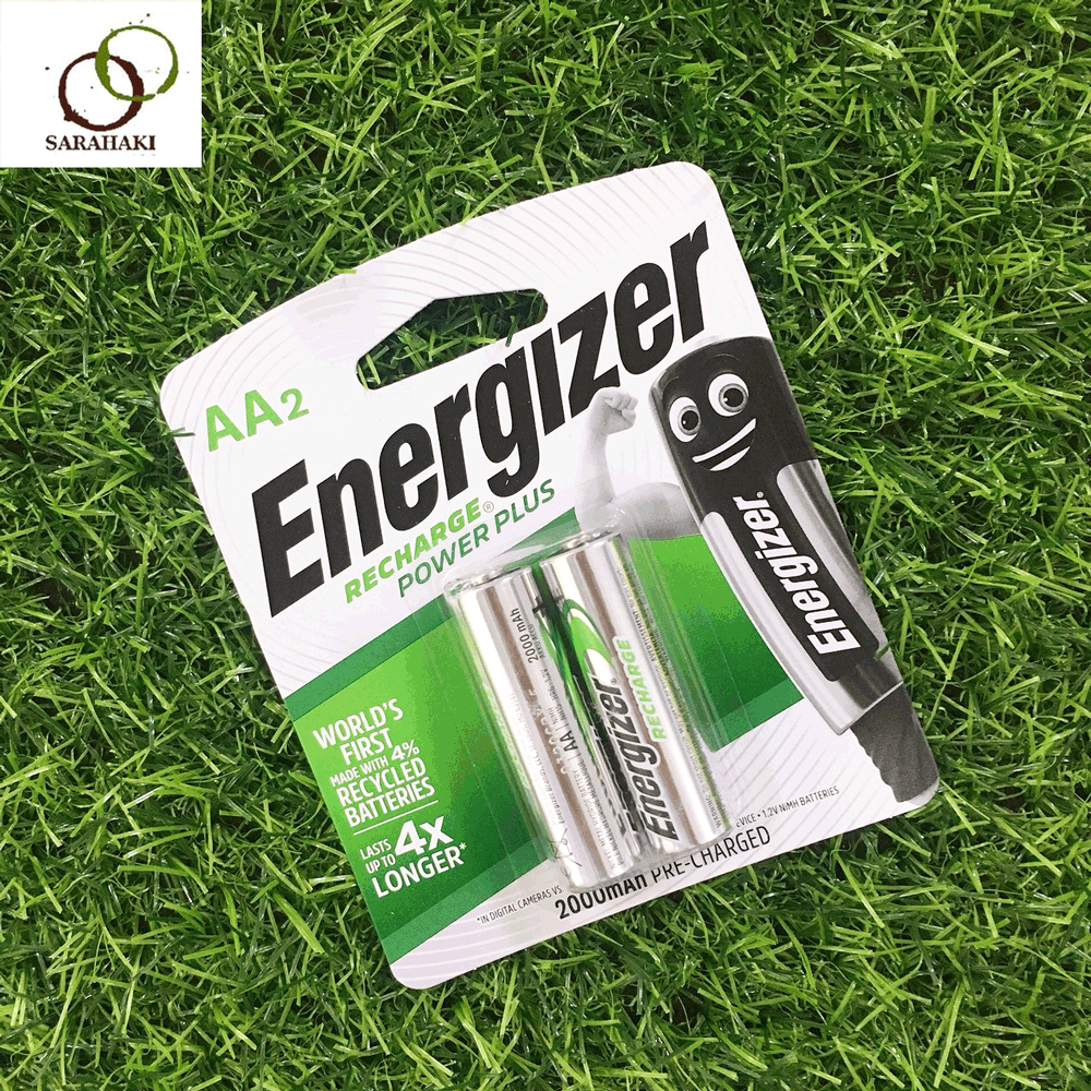 Combo 10 vỉ pin sạc AA Energizer 2000mAh ( 1 vỉ 2 viên ) chính hãng