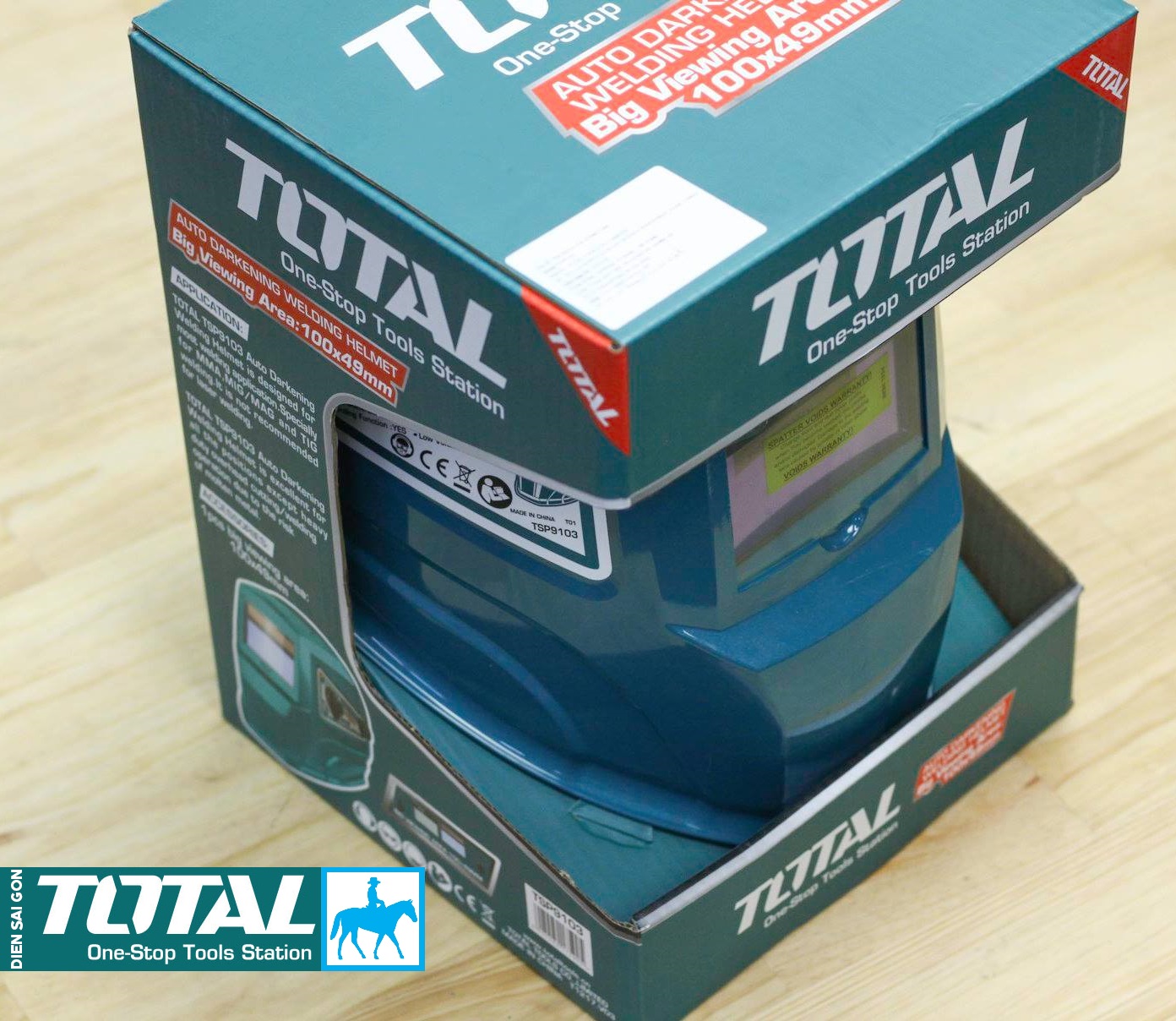 Mặt nạ hàn điện tử tự động TOTAL TSP9103