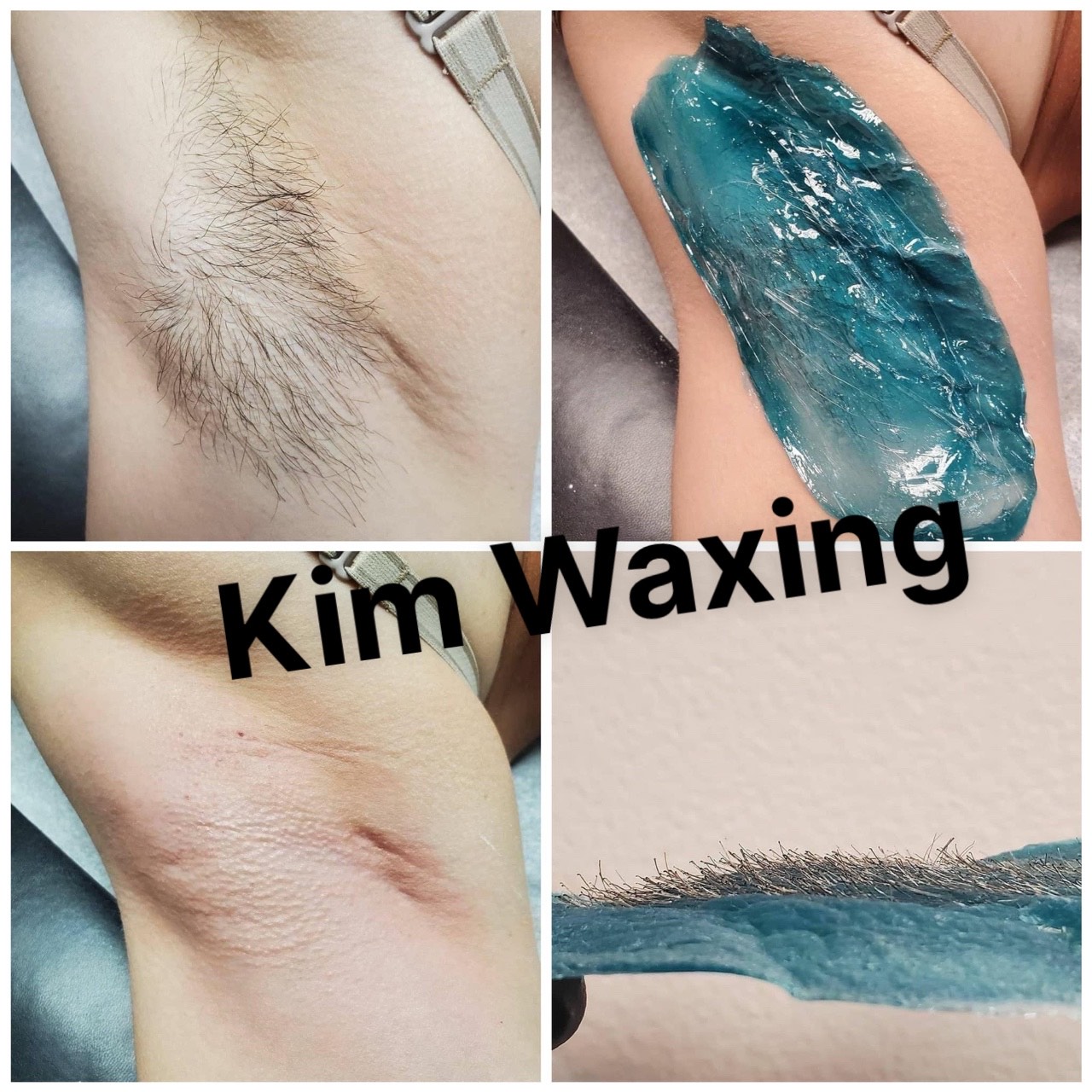 Sáp wax lông Siêu bám lông Hard wax beans Bluezoo 100g