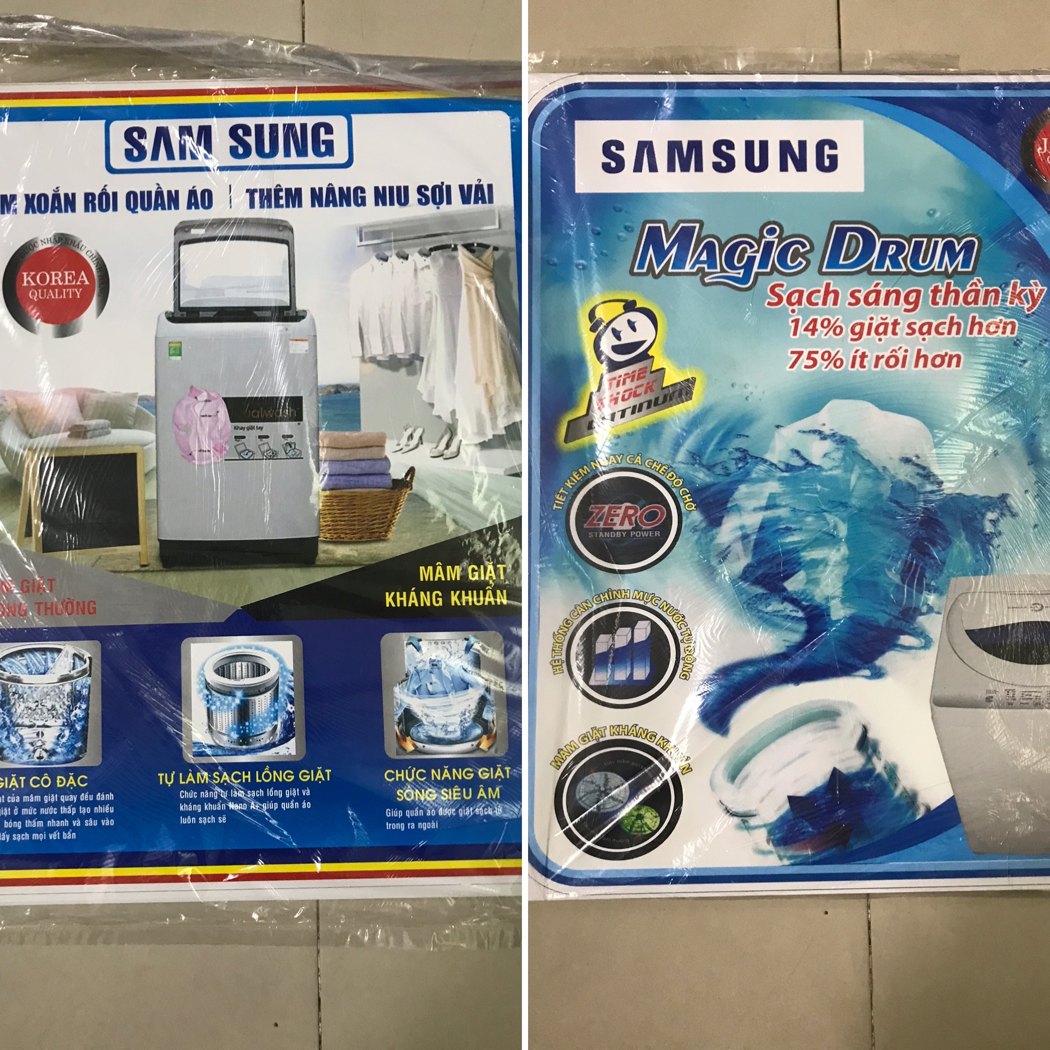 [HCM]tem dán máy giặt Samsung -  miếng dán máy giặt Samsung