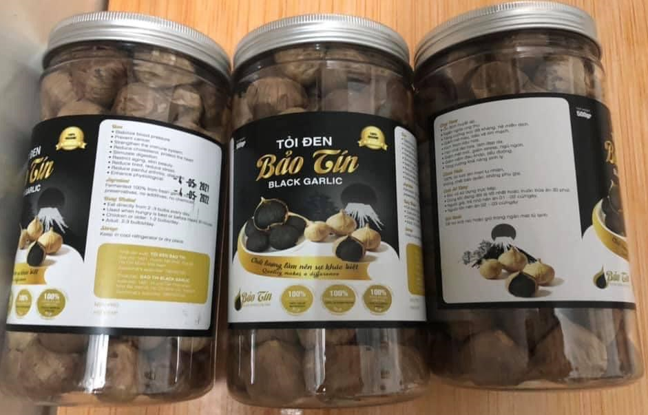 [HCM]TỎI ĐEN CAO CẤP BẢO TÍN - HỦ 500GR