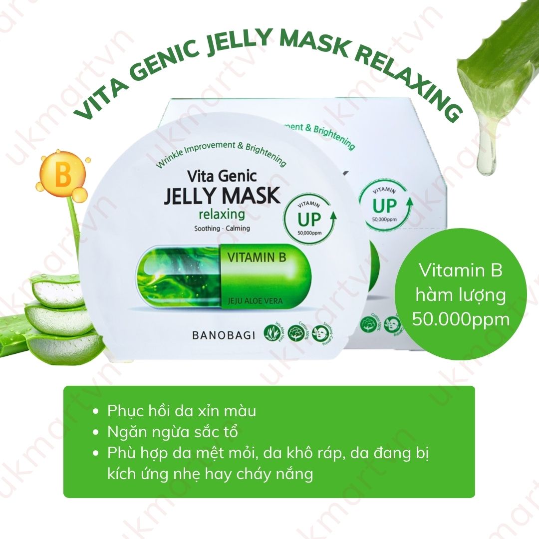 Mặt Nạ Banobagi Vita Genic Hàn Quốc 30Ml
