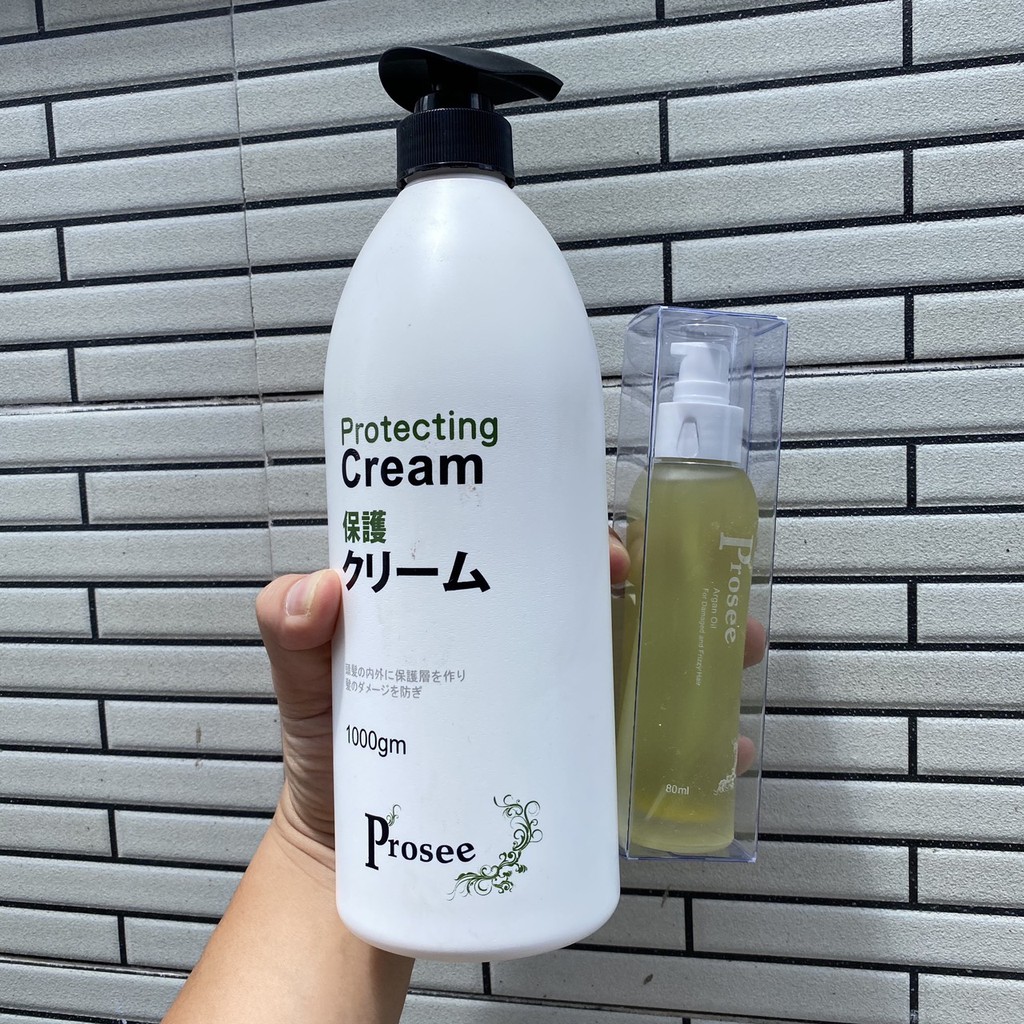 ⛱ COMBO Hấp, xịt dưỡng và tinh dầu dưỡng tóc PROSEE 1000ml/250ml/80ml