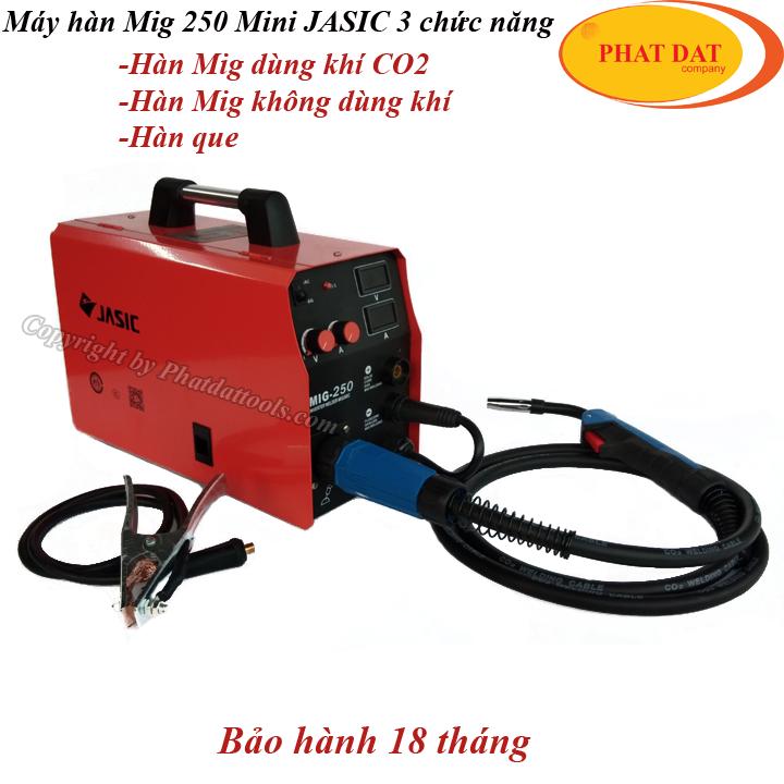 Máy hàn Mig không dùng khí 3 chức năng JASIC 250-MIG JASIC 250