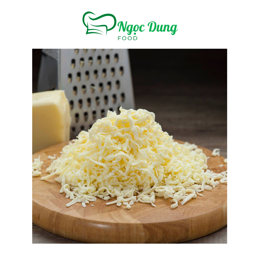 ￼Phô mai Mozzarella bào sợi túi 100g