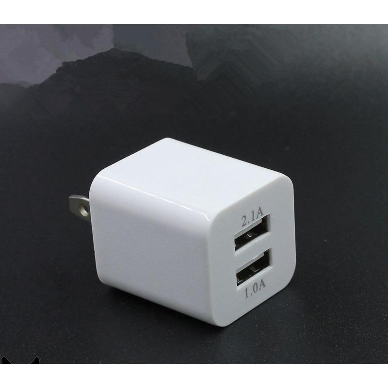 Củ Sạc cổng USB 1A / 2.1A model AR-2100 (Trắng)