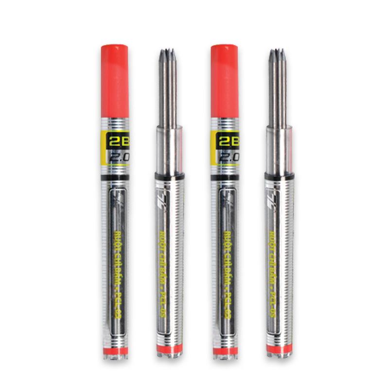 Min chì độ cứng 2B - kích thước 2.0mm (05 min chì/ ống)