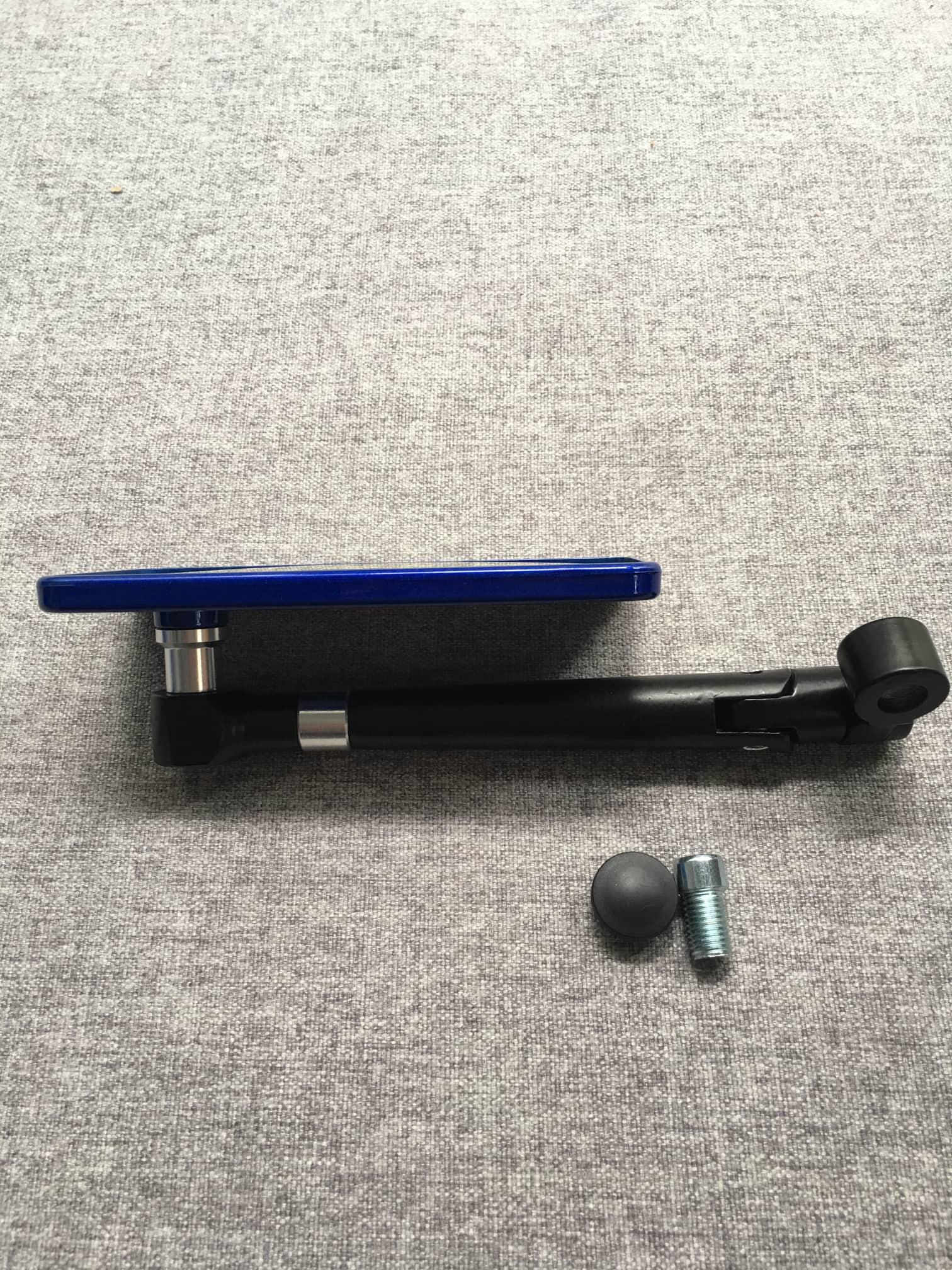 [HCM]Kính chiếu hậu gắn xe máy kiểu Iphone CAO CẤP HÌNH CHỮ NHẬT (MÀU XANH DƯƠNG)(1 GƯƠNG BÊN TRÁI)