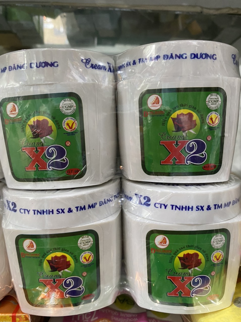 X2 kem dưỡng trắng da toàn thân 80g
