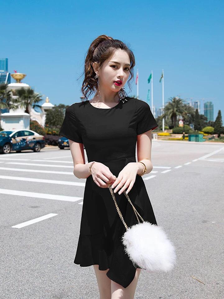 Đầm đuôi cá phối bèo cực xinh