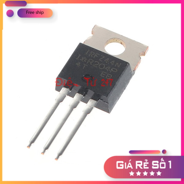 Mosfet IRFZ44N TO-220 55V 50A (Kênh N)