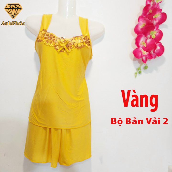 [HCM]Đồ bộ ngủ chất thun lạnh mặc mát  Anh Phúc