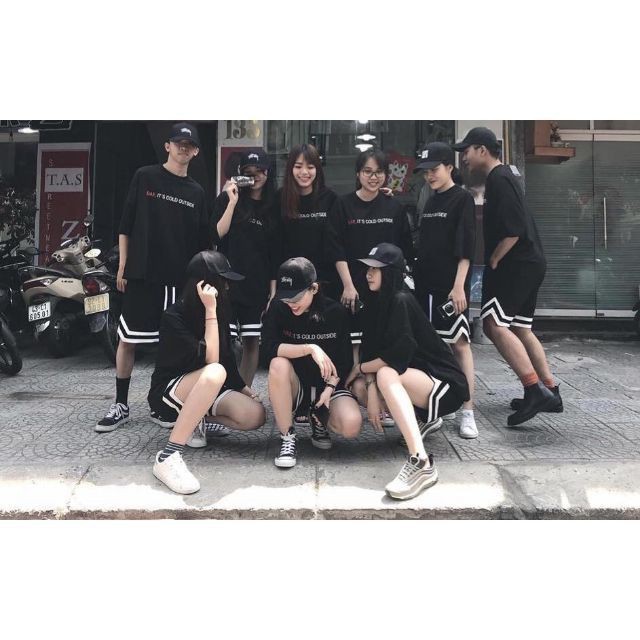 [Hoàn Tiền 15%] Quần Short Thun Ngắn Double V Nam Nữ Unisex